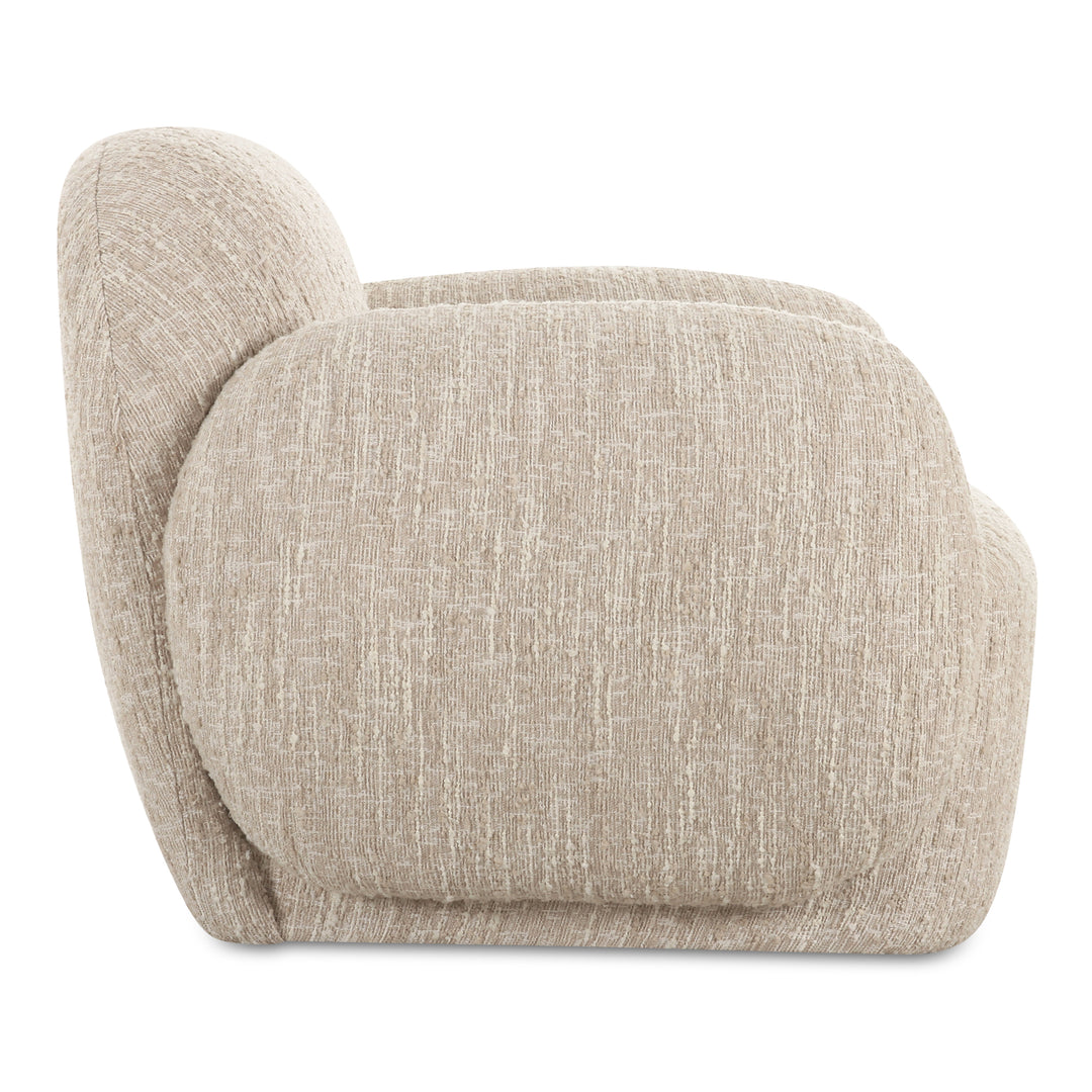 Moe's Home Collection - Hazel Lounge Chair Off White - OA-1043-34 | American Home Furniture