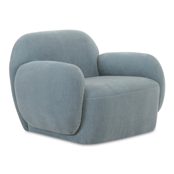 Hazel Lounge Chair Light Blue