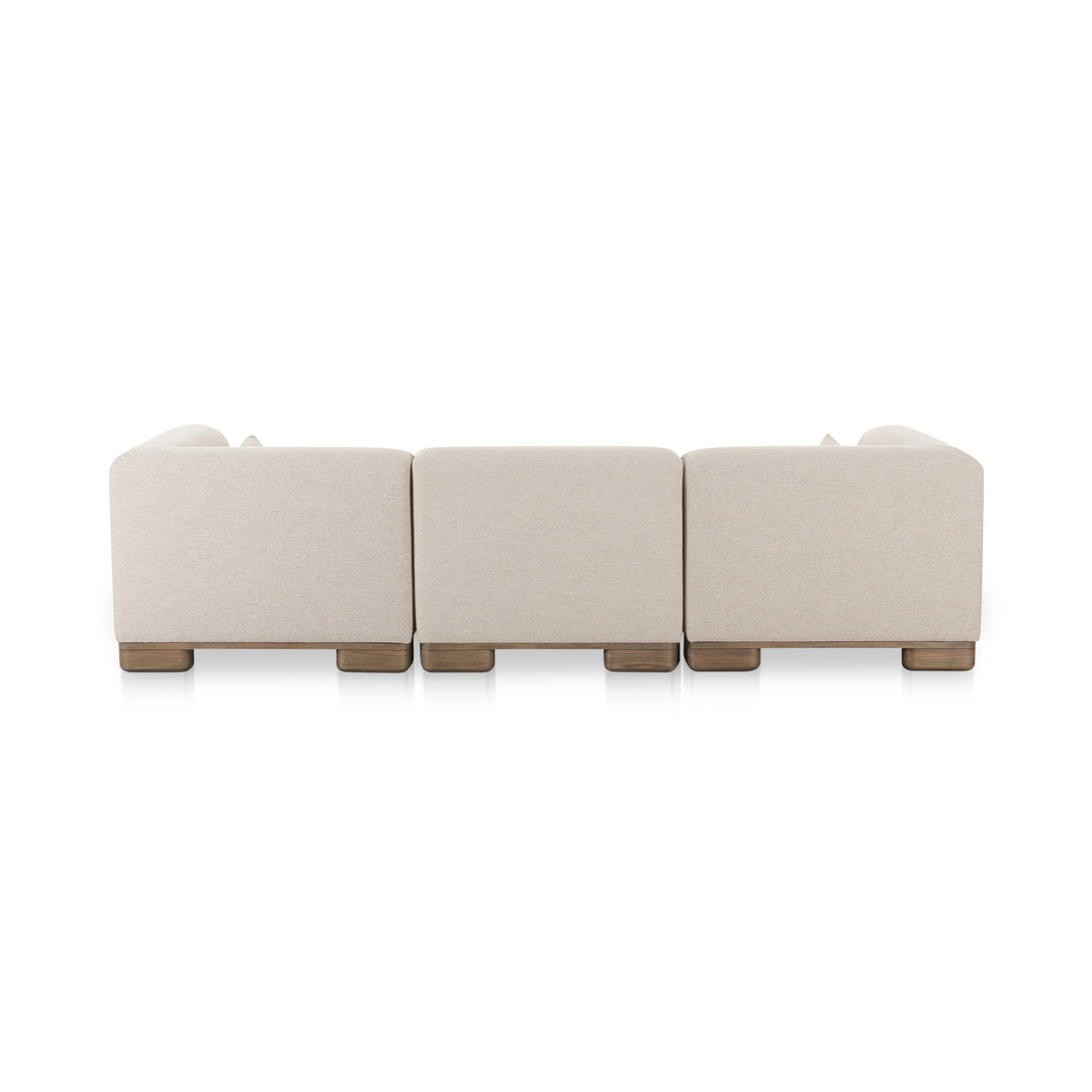 Moe's Home Collection - June Lounge Modular Sectional Oatmeal - OA-1046-34 | American Home Furniture
