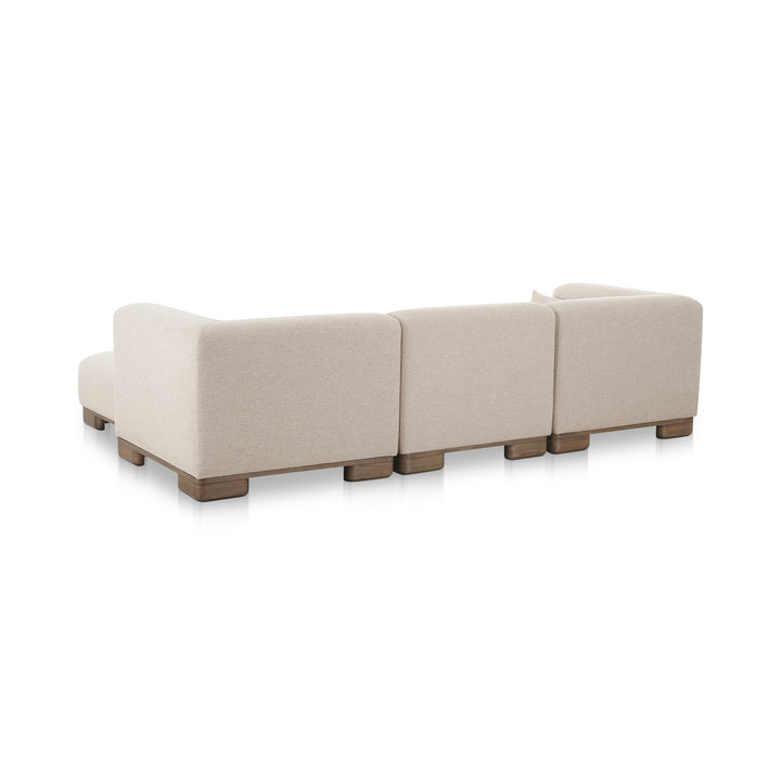 Moe's Home Collection - June Lounge Modular Sectional Oatmeal - OA-1046-34 | American Home Furniture