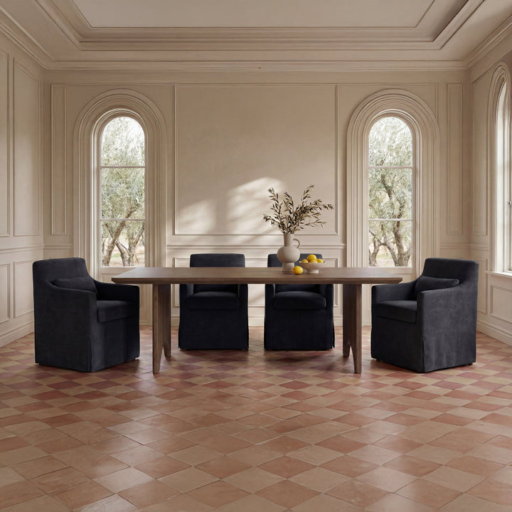 Lydia Slipcover Dining Chair - Set of 2