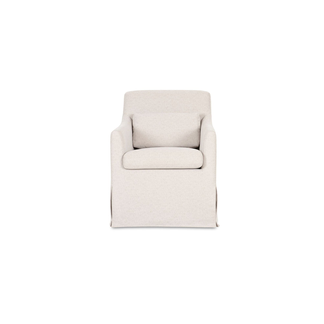 American Home Furniture Moe's Home Collection Lydia Slipcover Dining Chair - Set of 2