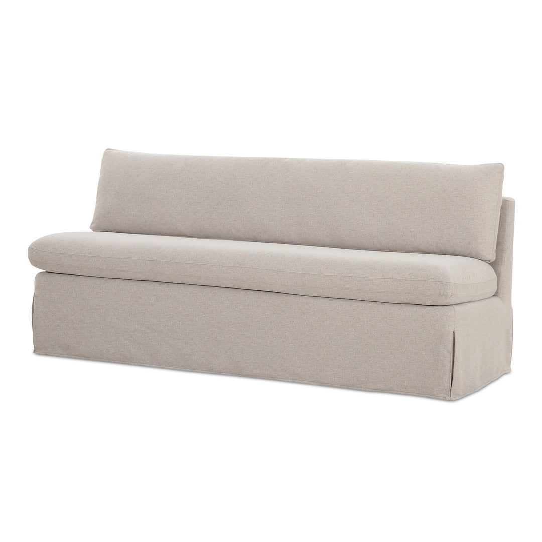 American Home Furniture Moe's Home Collection Fable Slipcover Dining Bench