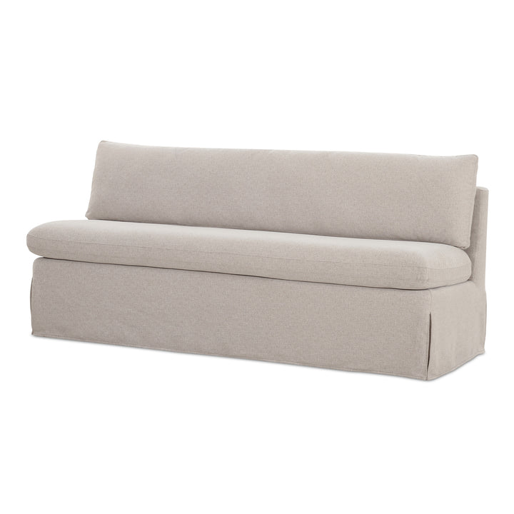 American Home Furniture Moe's Home Collection Fable Slipcover Dining Bench