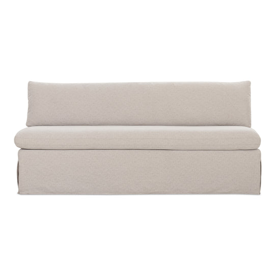 American Home Furniture Moe's Home Collection Fable Slipcover Dining Bench