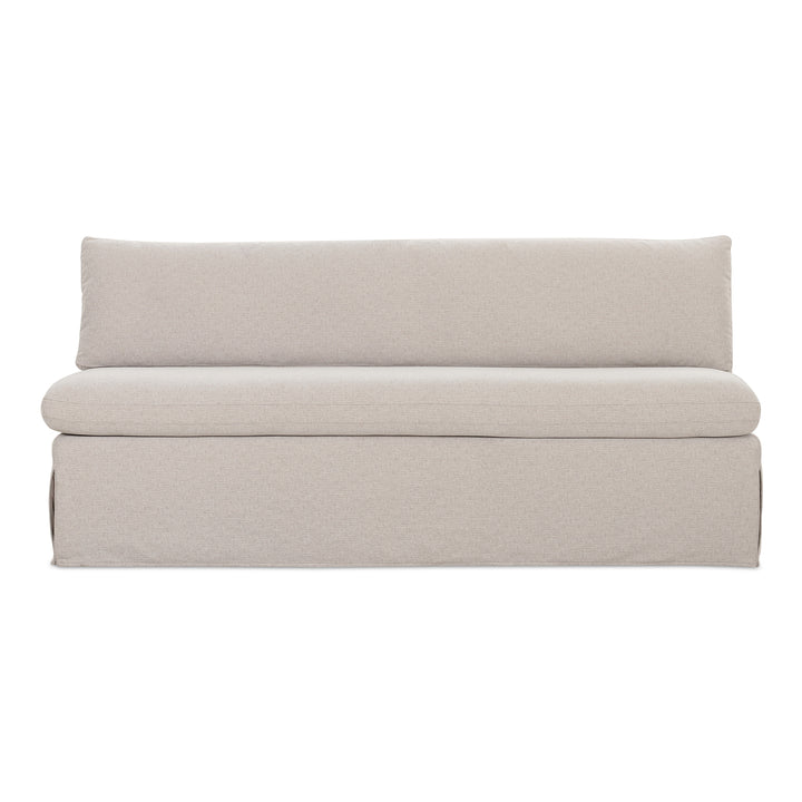 American Home Furniture Moe's Home Collection Fable Slipcover Dining Bench