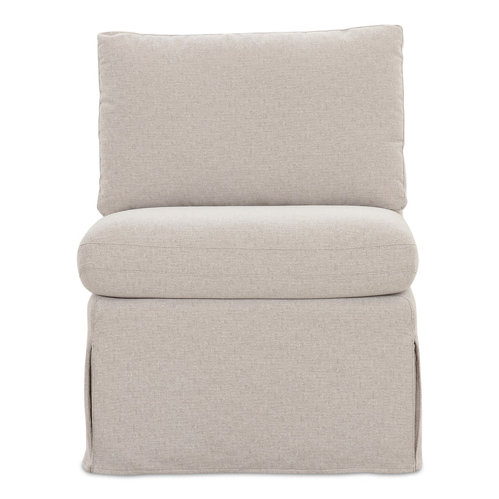 American Home Furniture Moe's Home Collection Fable Slipcover Dining Slipper Chair