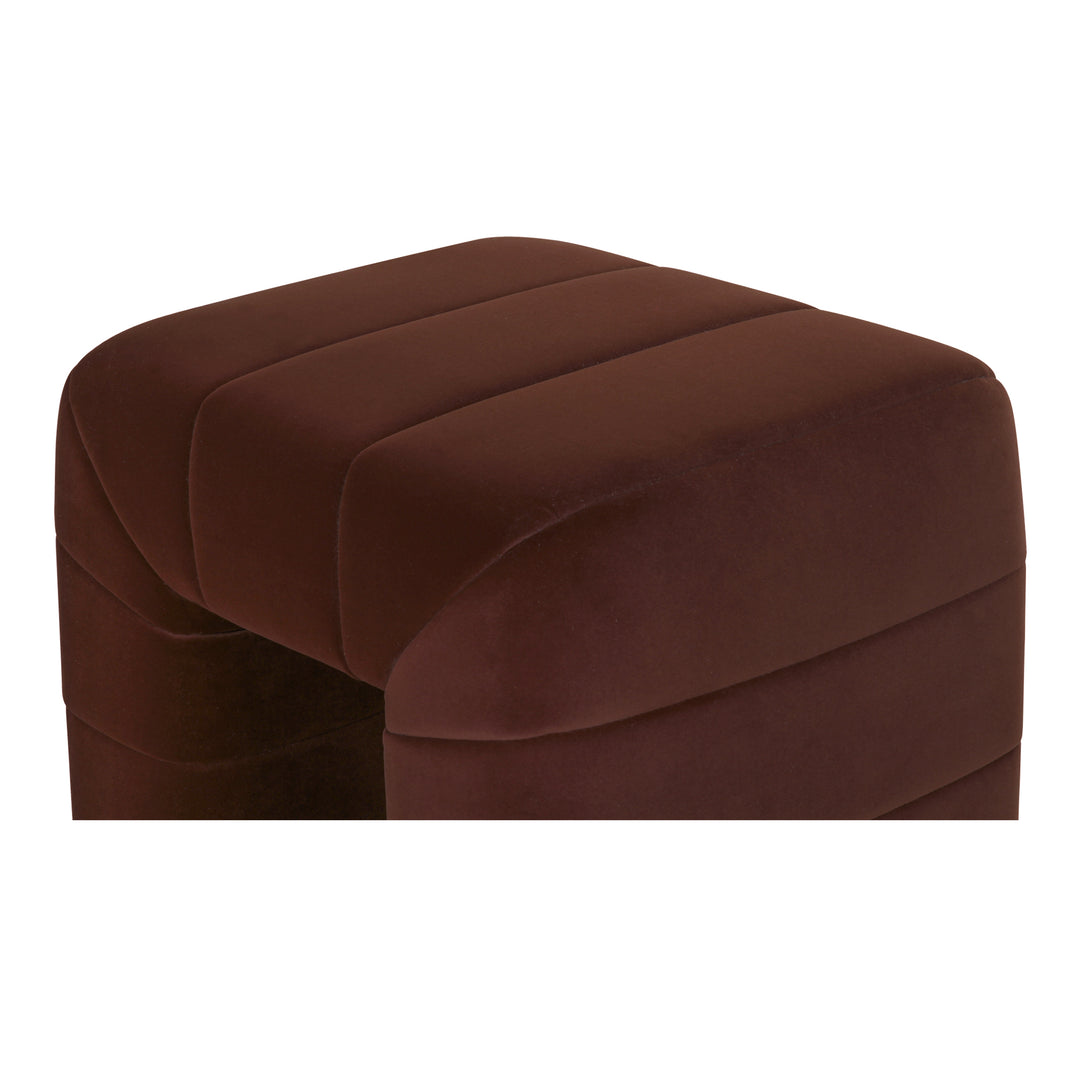 Moe's Home Collection - Verity Stool Warm Brown - OA-1056-03 | American Home Furniture