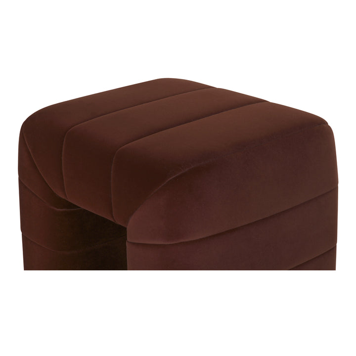 Moe's Home Collection - Verity Stool Warm Brown - OA-1056-03 | American Home Furniture