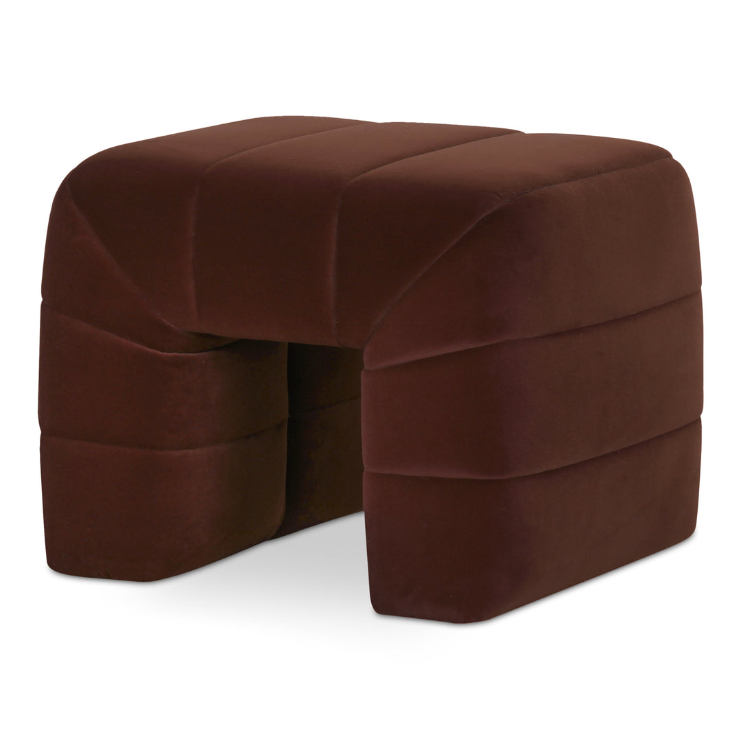 Moe's Home Collection - Verity Stool Warm Brown - OA-1056-03 | American Home Furniture