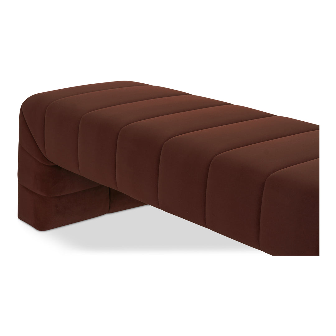 Moe's Home Collection - Verity Bench Warm Brown - OA-1057-03 | American Home Furniture