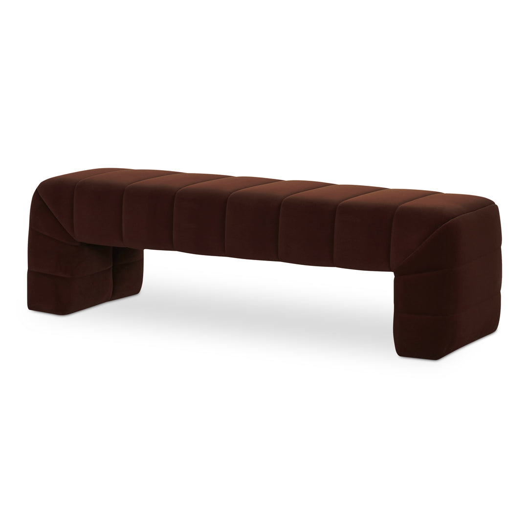 Moe's Home Collection - Verity Bench Warm Brown - OA-1057-03 | American Home Furniture