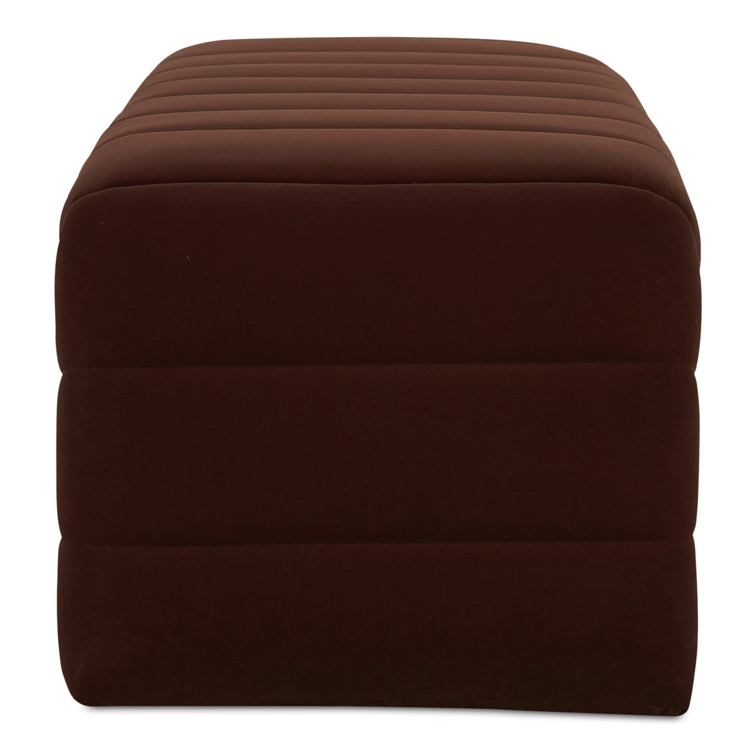 Moe's Home Collection - Verity Bench Warm Brown - OA-1057-03 | American Home Furniture