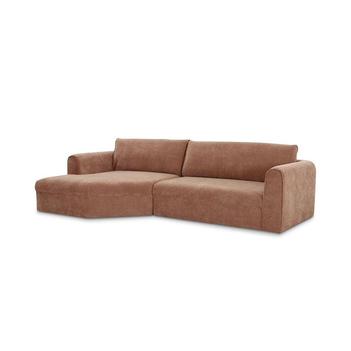 Moe's Home Collection - Madrid Left Sectional Heritage Pink - OA-1058-33-L-0 | American Home Furniture
