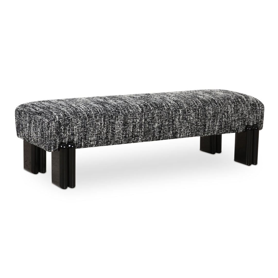 Moe's Home Collection - Priya Bench Black - OA-1060-02 | American Home Furniture