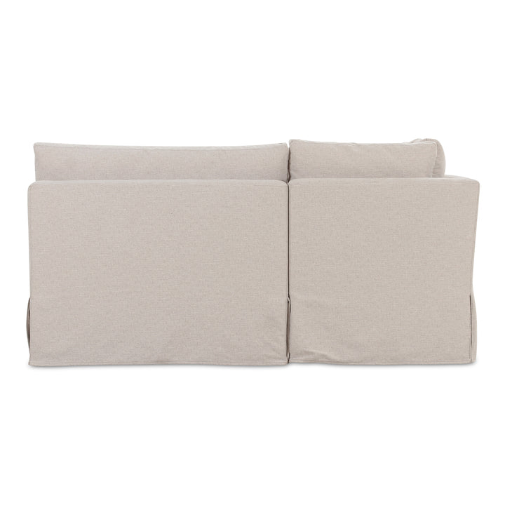 Moe's Home Collection - Fable Slipcover Dining Banquette U-Shape Beige 168In - OA-1066-34 | American Home Furniture