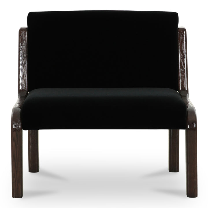 Black Faux Mohair