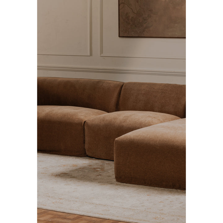 American Home Furniture Moe's Home Collection Isla Slipper Chair