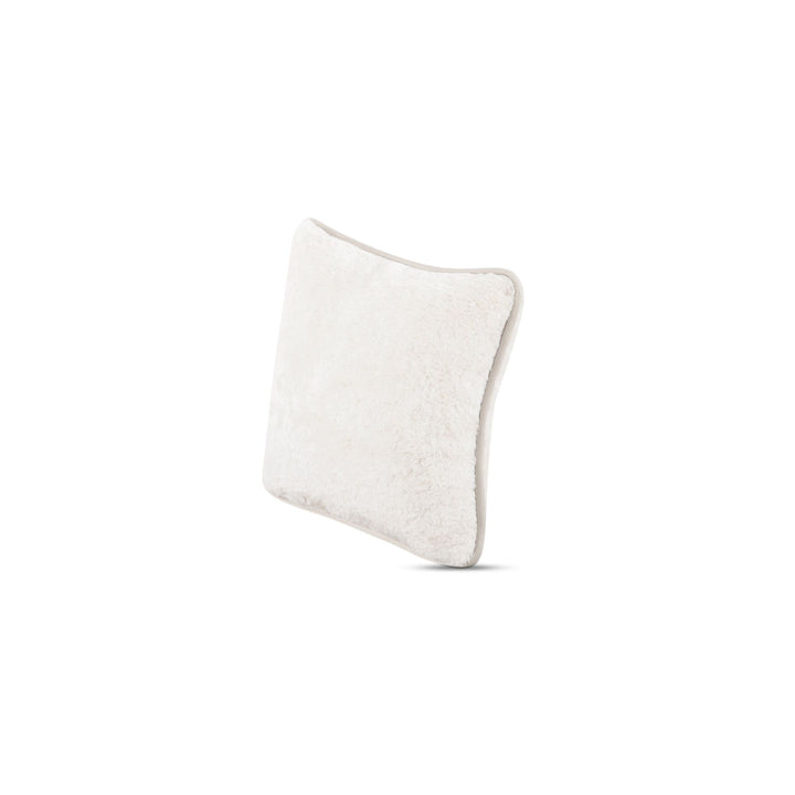 Carr 25In Cushion Faux Fur Cream