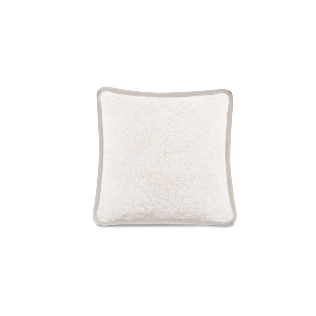 Carr 20In Cushion Faux Fur Cream
