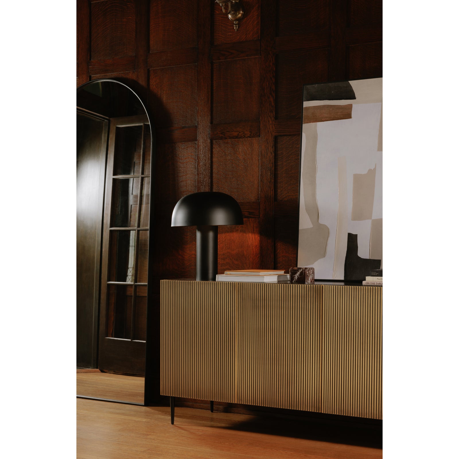 Moe's Home Collection - Nanu Table Lamp Black - OD-1023-02 | American Home Furniture