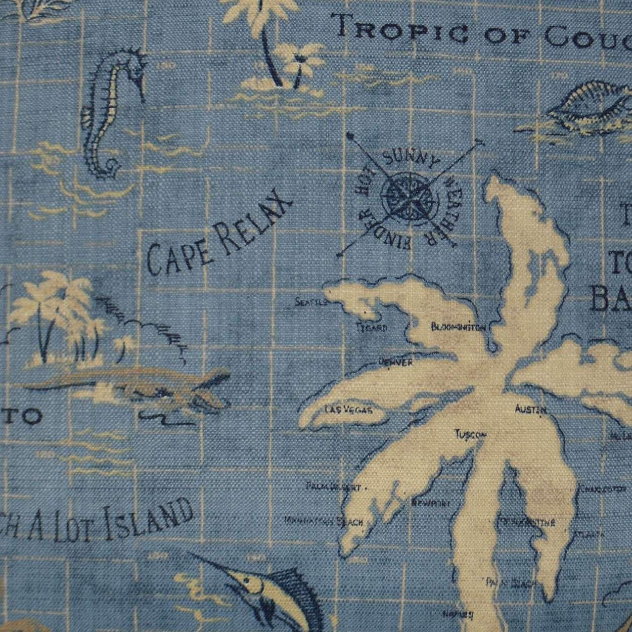 D.V. KAP Home - Outdoor Island Song Pillow - OD-175-O-2222 | American Home Furniture