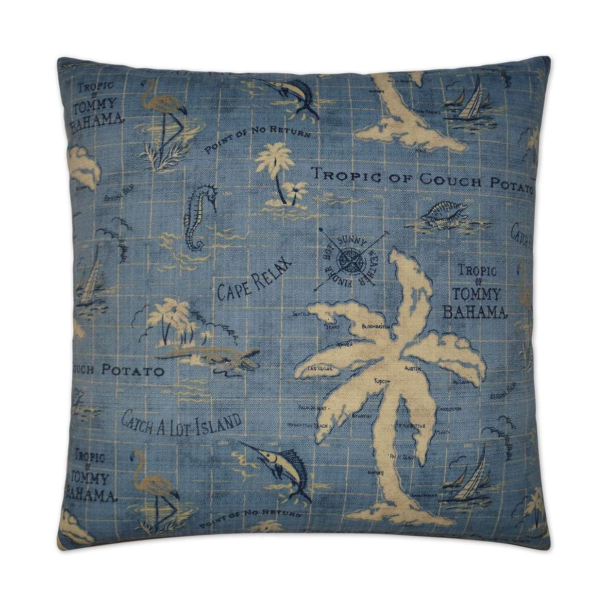 D.V. KAP Home - Outdoor Island Song Pillow - OD-175-O-2222 | American Home Furniture
