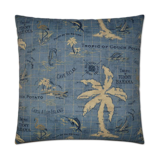 D.V. KAP Home - Outdoor Island Song Pillow - OD-175-O-2222 | American Home Furniture