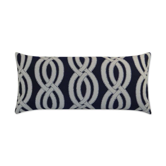 D.V. KAP Home - Outdoor Sea Shore Lumbar Pillow - OD-233-N-1224 | American Home Furniture
