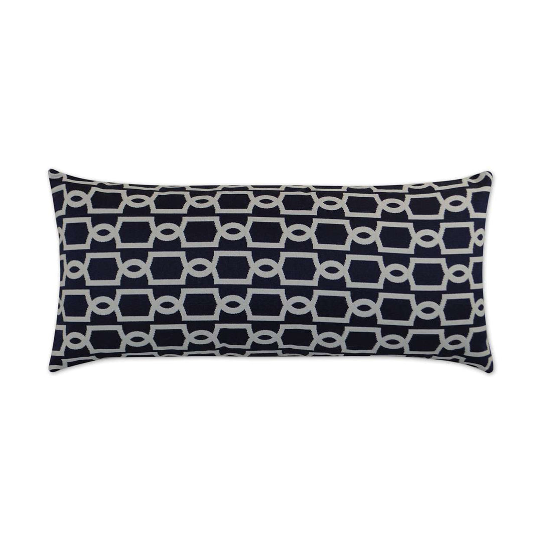 American Home Furniture | D.V. KAP Home - Outdoor Ocean Gate Lumbar Pillow