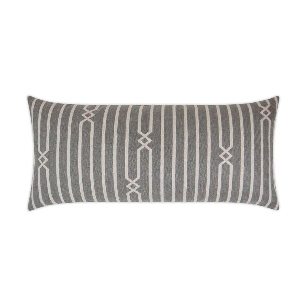 D.V. KAP Home - Outdoor Kitri Lumbar Pillow - OD-241-S-1224 | American Home Furniture