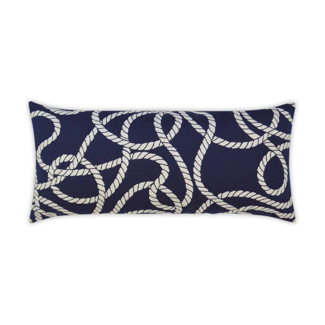 American Home Furniture | D.V. KAP Home - Outdoor Maritime Lumbar Pillow