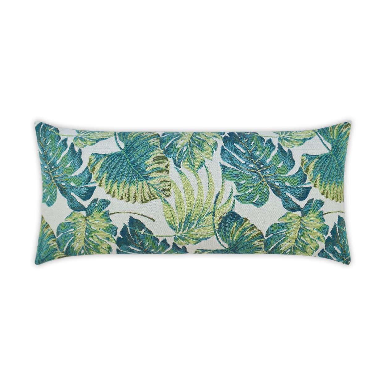 D.V. KAP Home - Outdoor Sunpalm Lumbar Pillow - OD-287-1224 | American Home Furniture