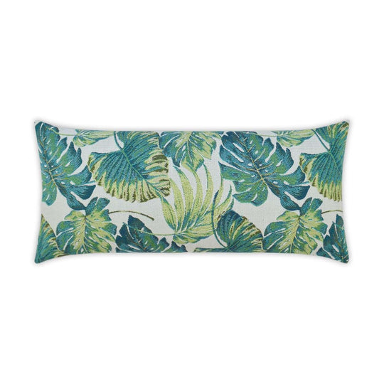 D.V. KAP Home - Outdoor Sunpalm Lumbar Pillow - OD-287-1224 | American Home Furniture
