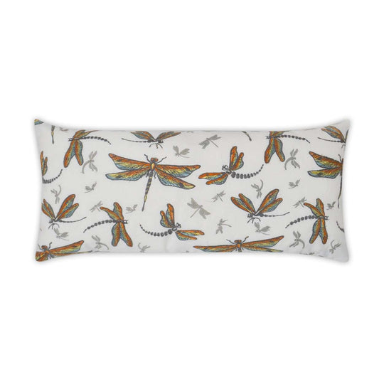 D.V. KAP Home - Outdoor Sun Dragons Lumbar Pillow - OD-314-1224 | American Home Furniture