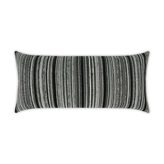 D.V. KAP Home - Outdoor Peerless Stripe Lumbar Pillow - OD-337-B-1224 | American Home Furniture