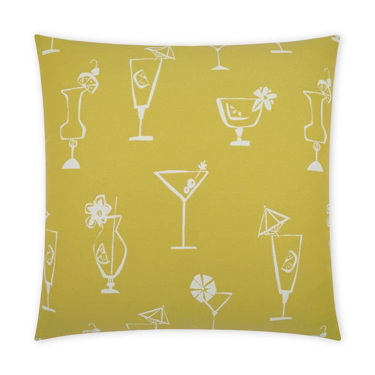 D.V. KAP Home - Outdoor Happy Hour Pillow - OD-436-C-2222 | American Home Furniture