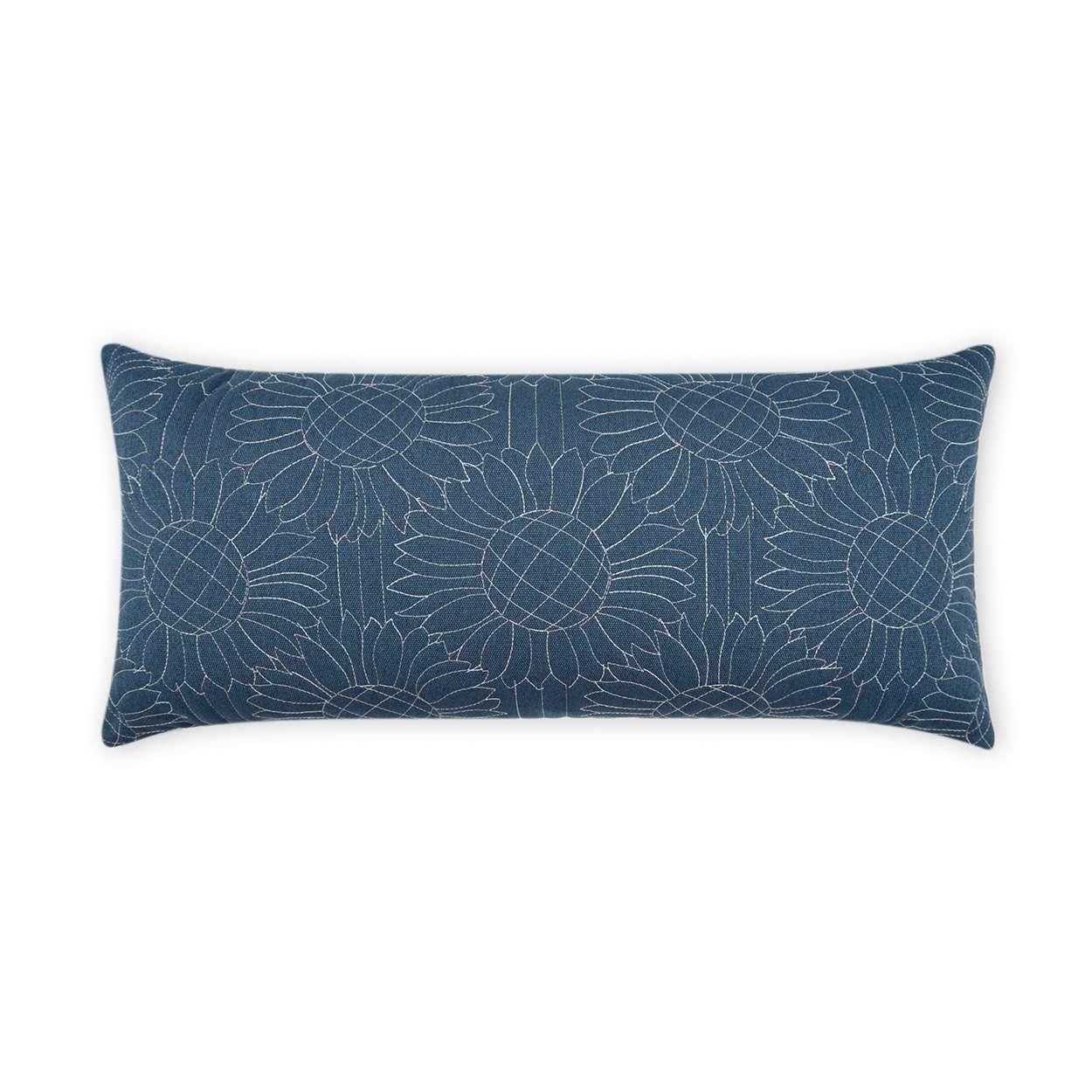 D.V. KAP Home - Outdoor Gerber Lumbar Pillow - OD-443-1224 | American Home Furniture