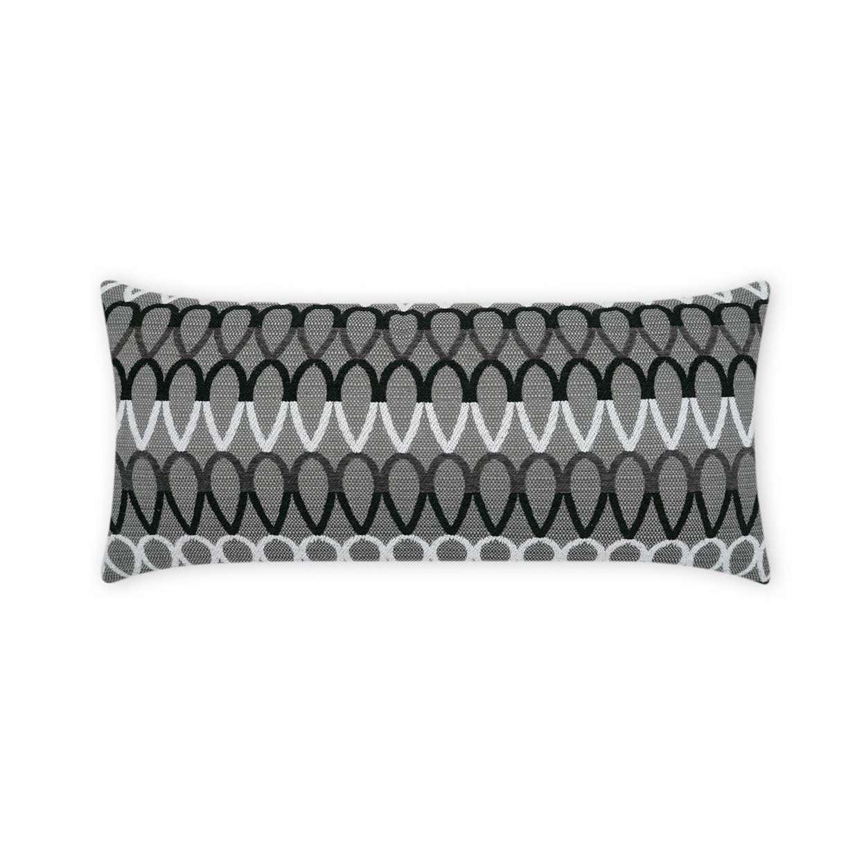 D.V. KAP Home - Outdoor Lozenge Lumbar Pillow - OD-510-1224 | American Home Furniture