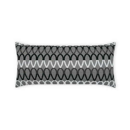 D.V. KAP Home - Outdoor Lozenge Lumbar Pillow - OD-510-1224 | American Home Furniture