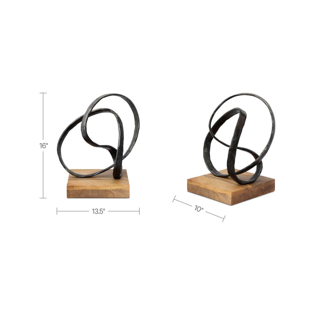 Lida Cast Aluminum Sculpture