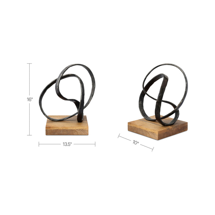 Lida Cast Aluminum Sculpture