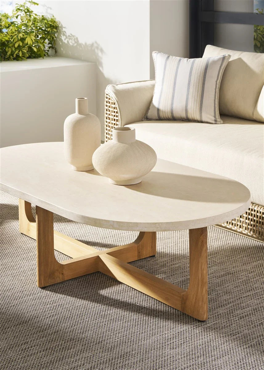 American Home Furniture Vanguard Furniture Bliss Outdoor Large Cocktail Table