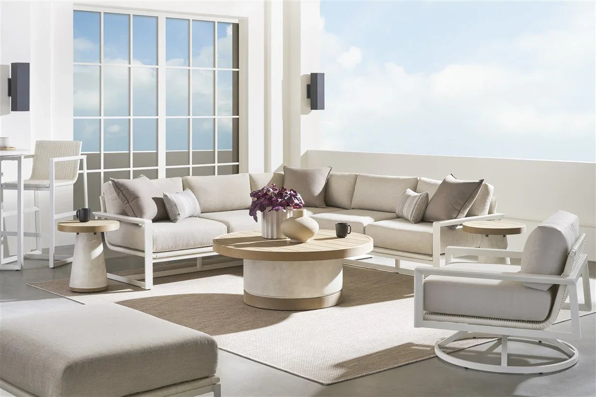 American Home Furniture Vanguard Furniture Tiburon Outdoor Round Cocktail Table