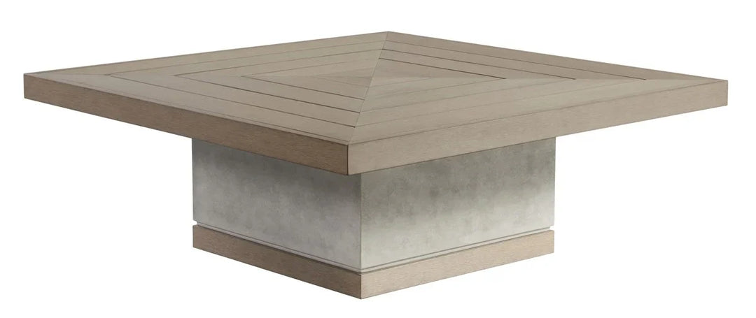 American Home Furniture Vanguard Furniture Tiburon Outdoor Square Cocktail Table