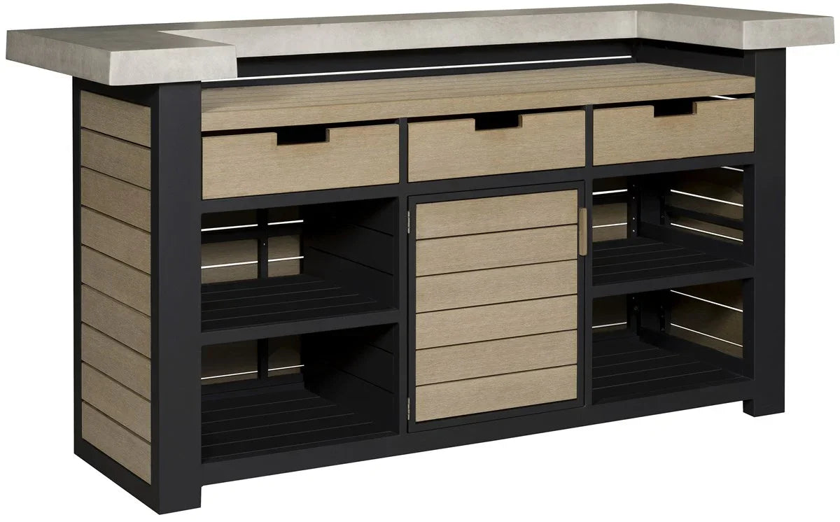 American Home Furniture Vanguard Furniture Montecito Outdoor Bar