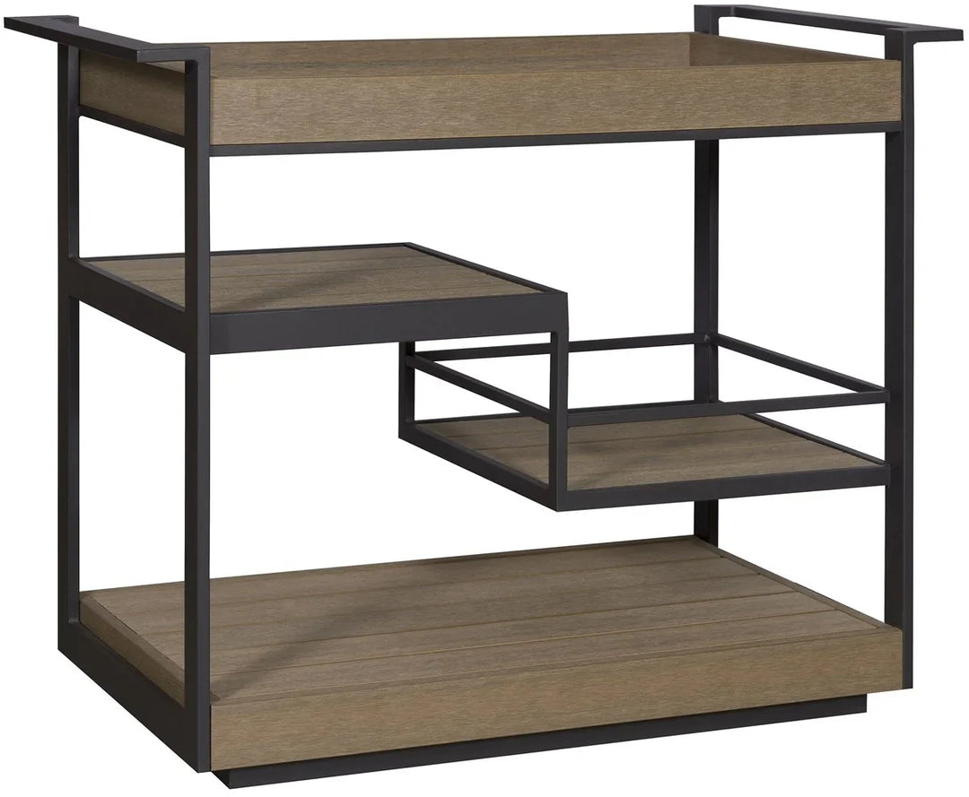 American Home Furniture Vanguard Furniture Montecito Outdoor Serving Cart