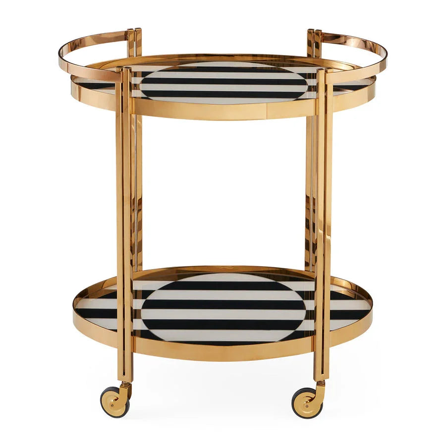 Jonathan Adler Op Art Bar Cart BAR + BAR CARTS