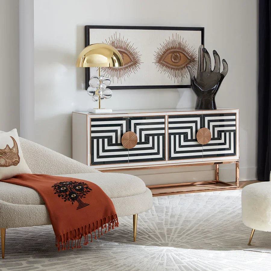 Op Art Credenza