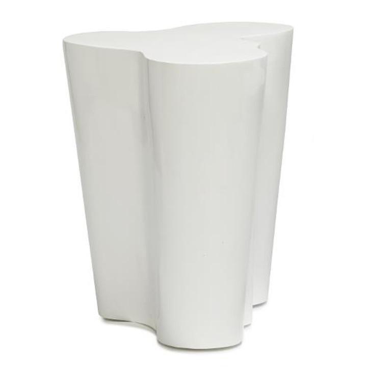 Oggetti Orgo Occasional Table, Large, White ACCENT TABLES